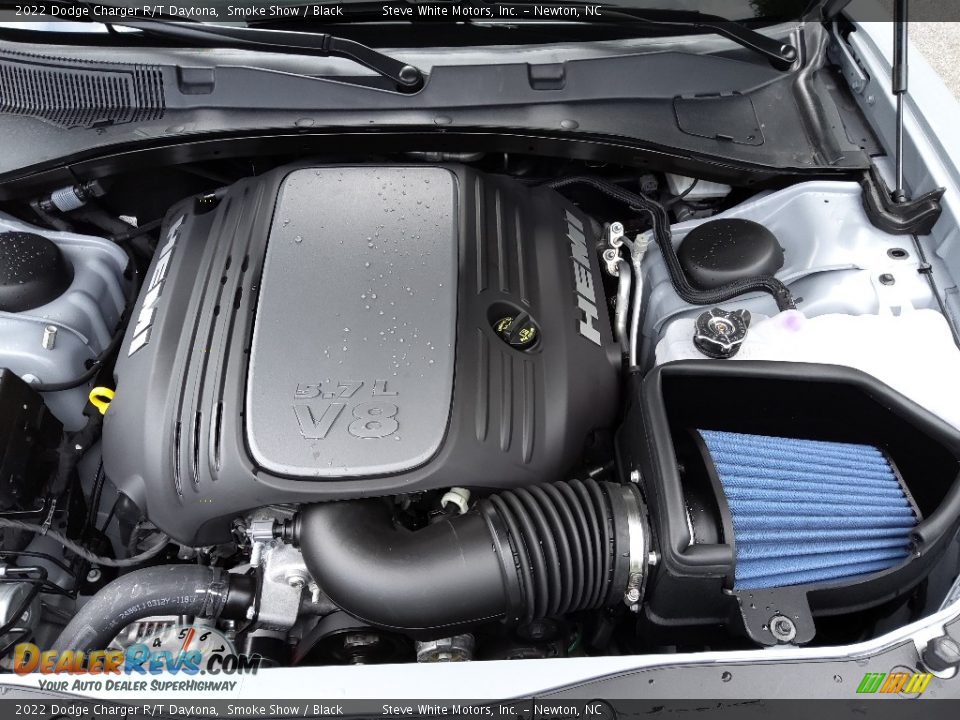 2022 Dodge Charger R/T Daytona 5.7 Liter HEMI OHV 16-Valve VVT V8 Engine Photo #9
