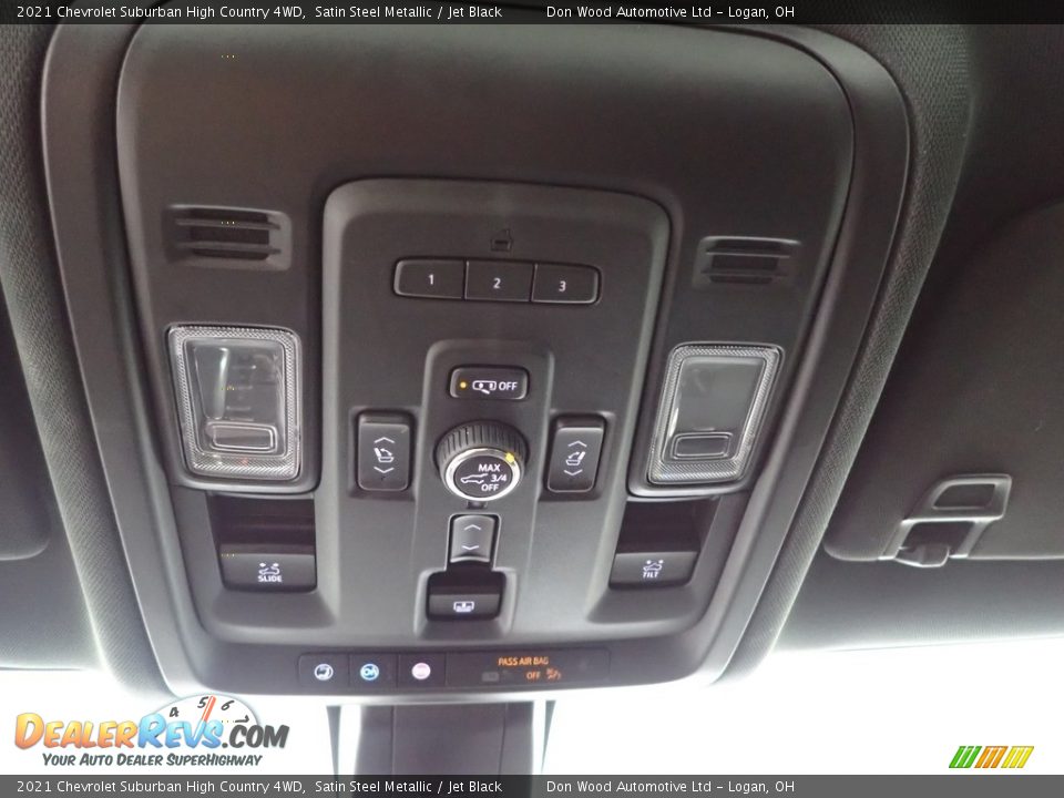 2021 Chevrolet Suburban High Country 4WD Satin Steel Metallic / Jet Black Photo #25