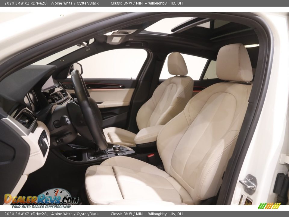 2020 BMW X2 xDrive28i Alpine White / Oyster/Black Photo #5