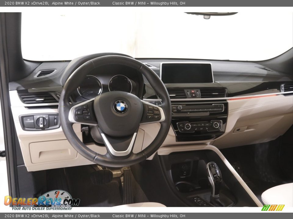 2020 BMW X2 xDrive28i Alpine White / Oyster/Black Photo #6