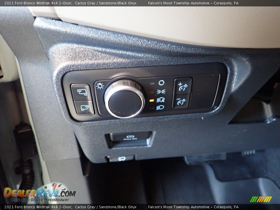 2021 Ford Bronco Wildtrak 4x4 2-Door Cactus Gray / Sandstone/Black Onyx Photo #19
