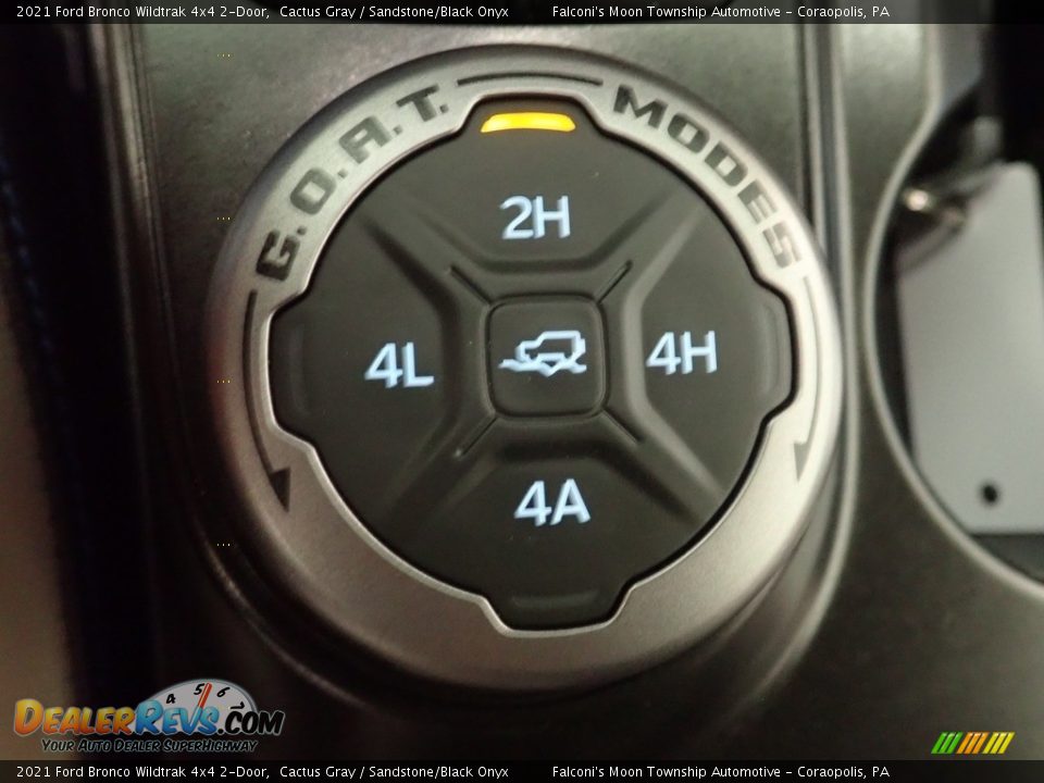 Controls of 2021 Ford Bronco Wildtrak 4x4 2-Door Photo #23