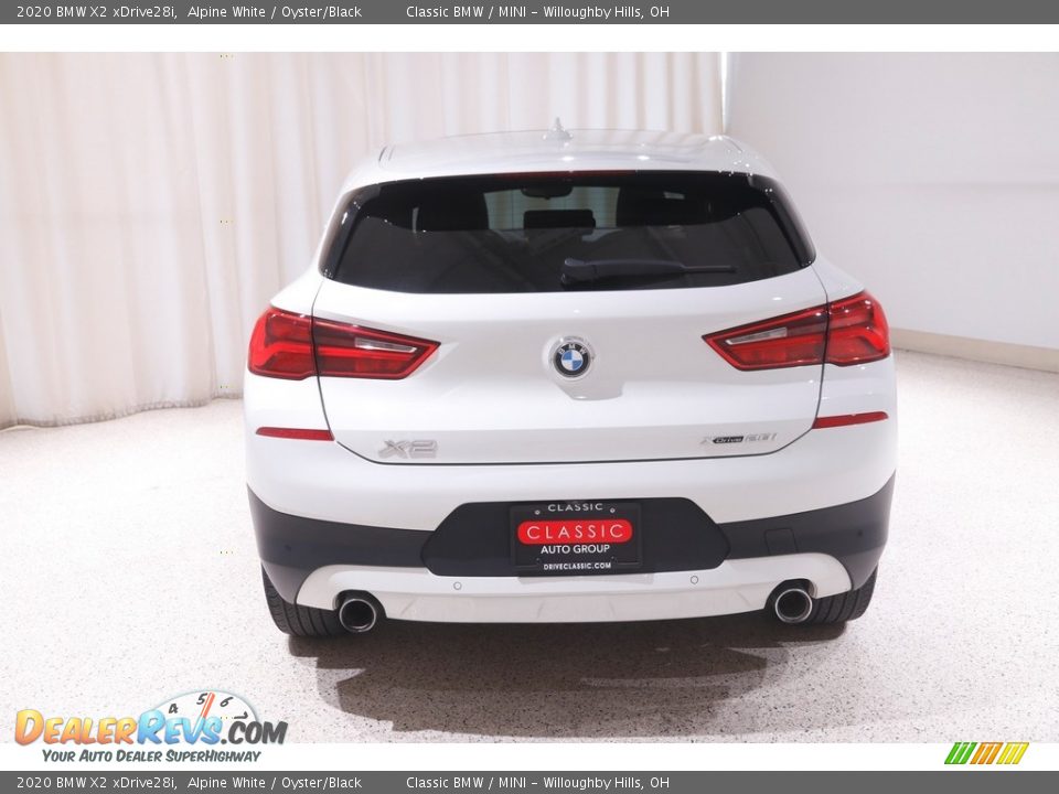 2020 BMW X2 xDrive28i Alpine White / Oyster/Black Photo #20