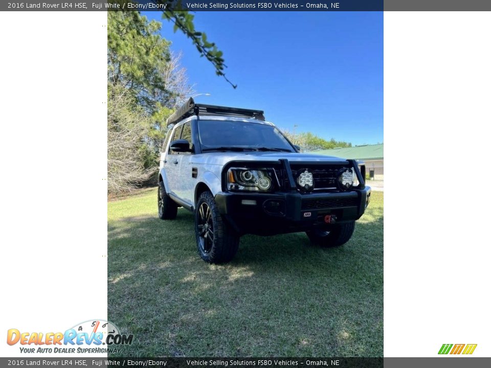 2016 Land Rover LR4 HSE Fuji White / Ebony/Ebony Photo #2