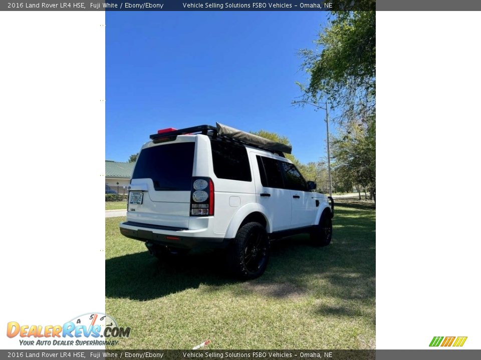 2016 Land Rover LR4 HSE Fuji White / Ebony/Ebony Photo #4