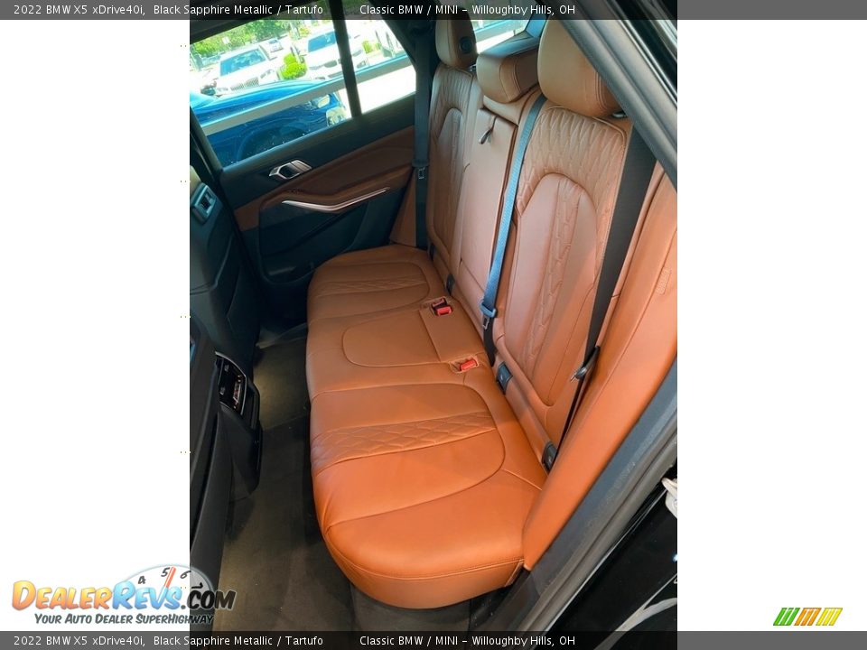 Rear Seat of 2022 BMW X5 xDrive40i Photo #5