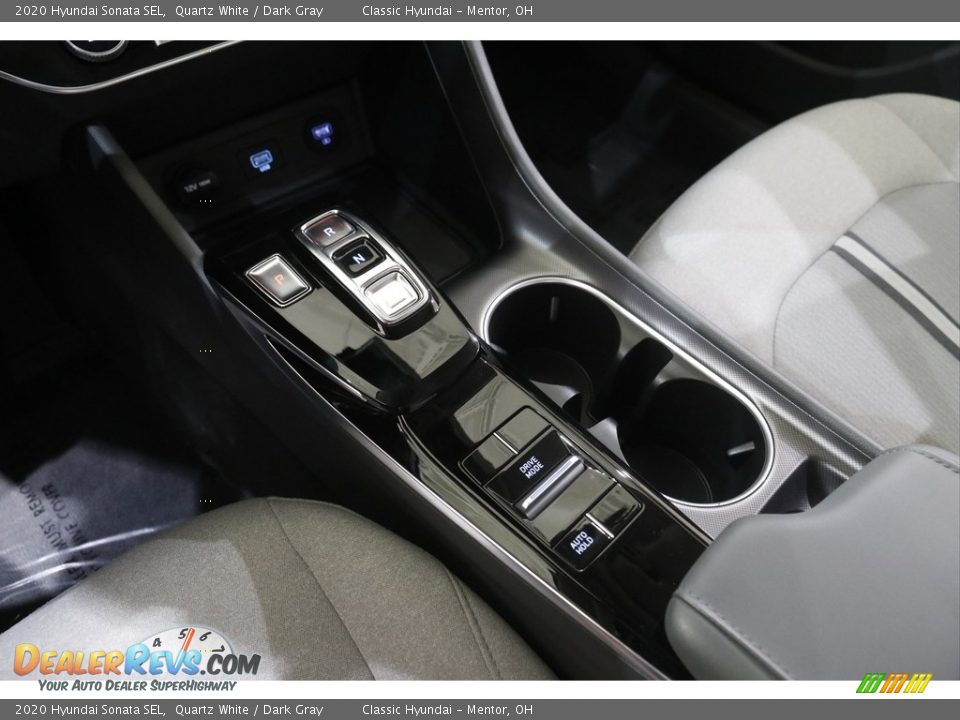 2020 Hyundai Sonata SEL Quartz White / Dark Gray Photo #14