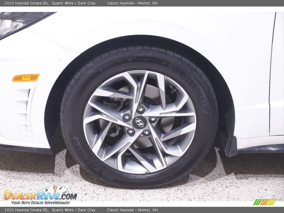 2020 Hyundai Sonata SEL Quartz White / Dark Gray Photo #20