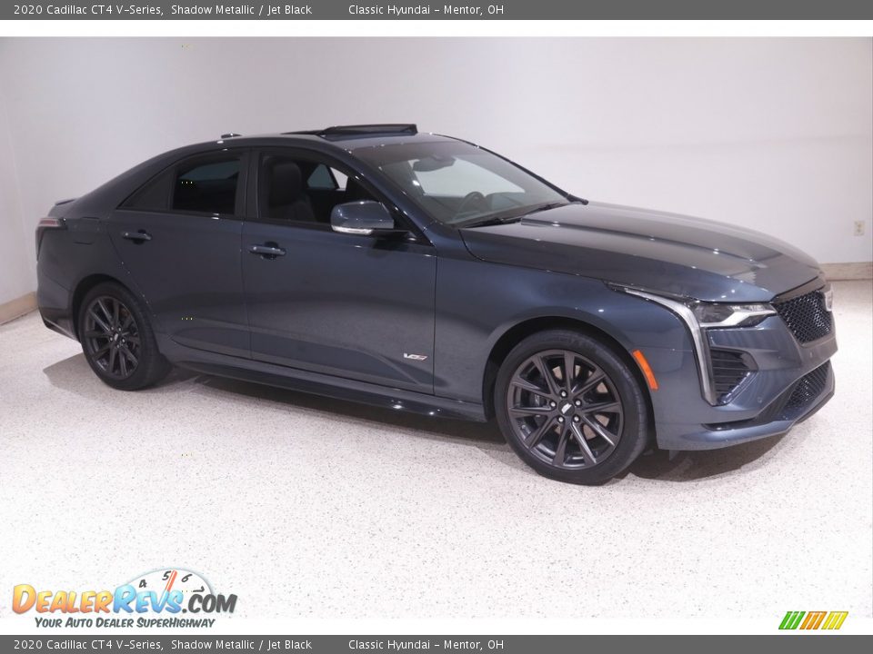 Shadow Metallic 2020 Cadillac CT4 V-Series Photo #1