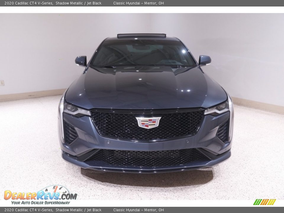 2020 Cadillac CT4 V-Series Shadow Metallic / Jet Black Photo #2