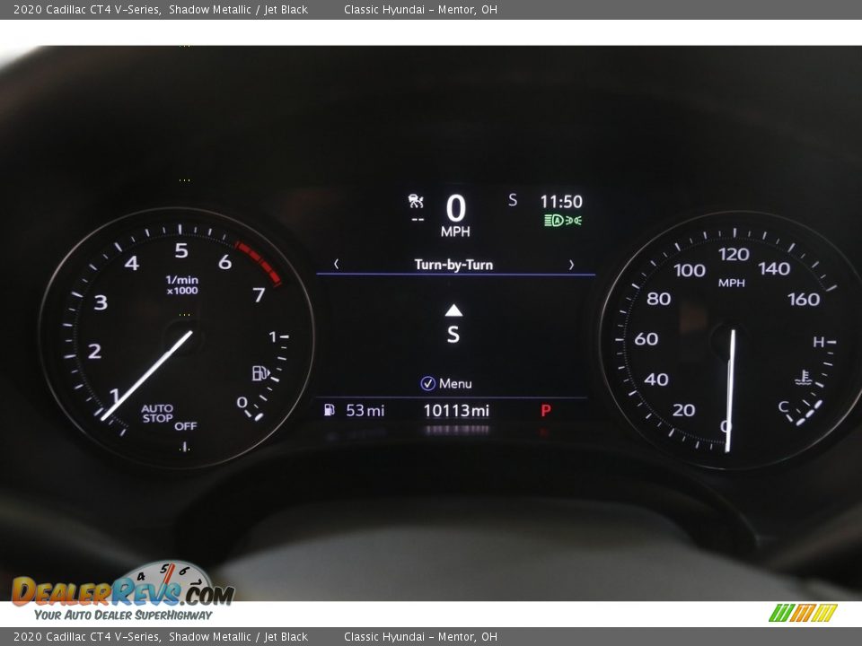 2020 Cadillac CT4 V-Series Gauges Photo #8
