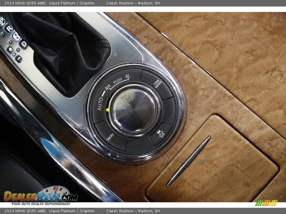 2014 Infiniti QX80 AWD Liquid Platinum / Graphite Photo #18
