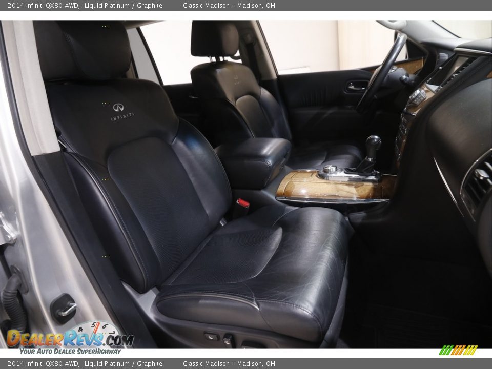 Front Seat of 2014 Infiniti QX80 AWD Photo #19