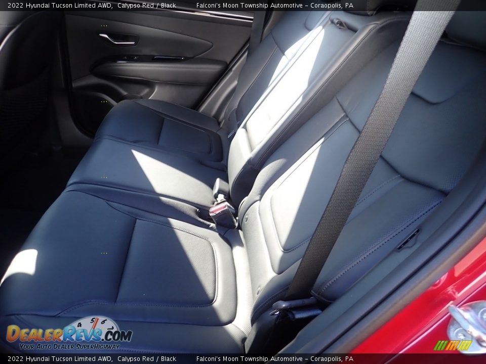 2022 Hyundai Tucson Limited AWD Calypso Red / Black Photo #12