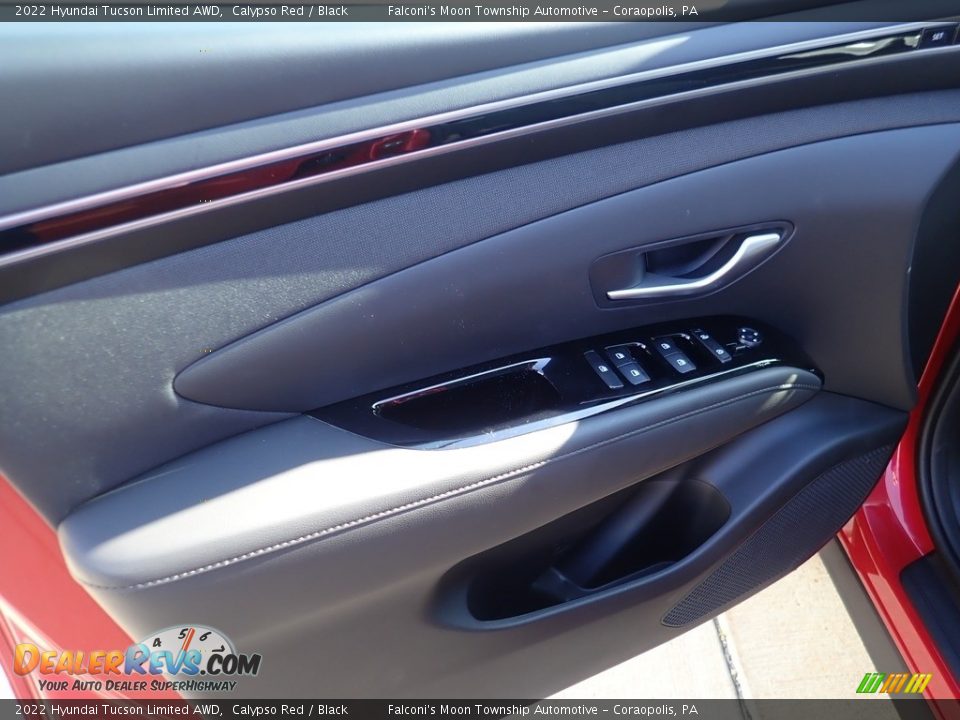 2022 Hyundai Tucson Limited AWD Calypso Red / Black Photo #14