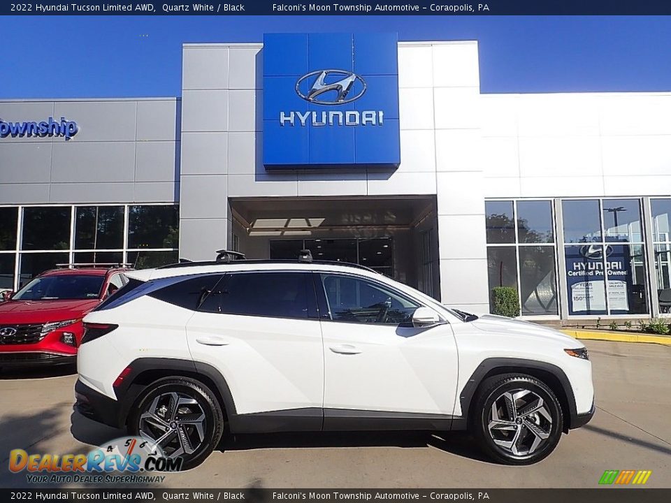 2022 Hyundai Tucson Limited AWD Quartz White / Black Photo #1