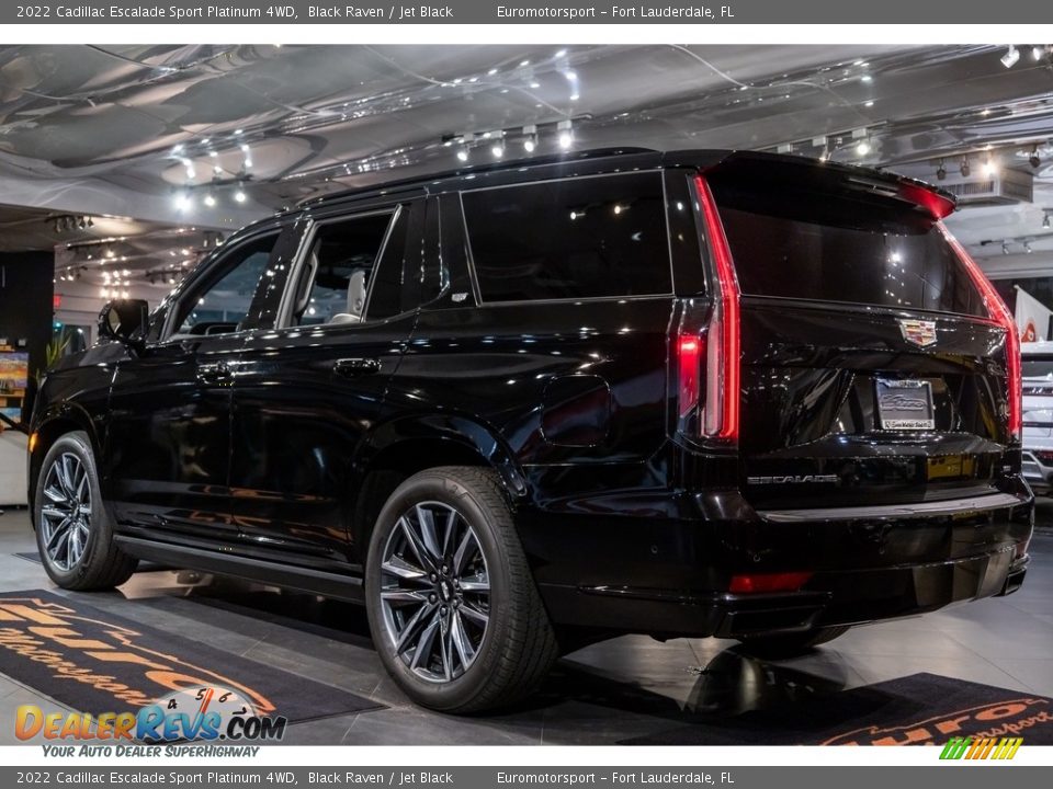 2022 Cadillac Escalade Sport Platinum 4WD Black Raven / Jet Black Photo #3