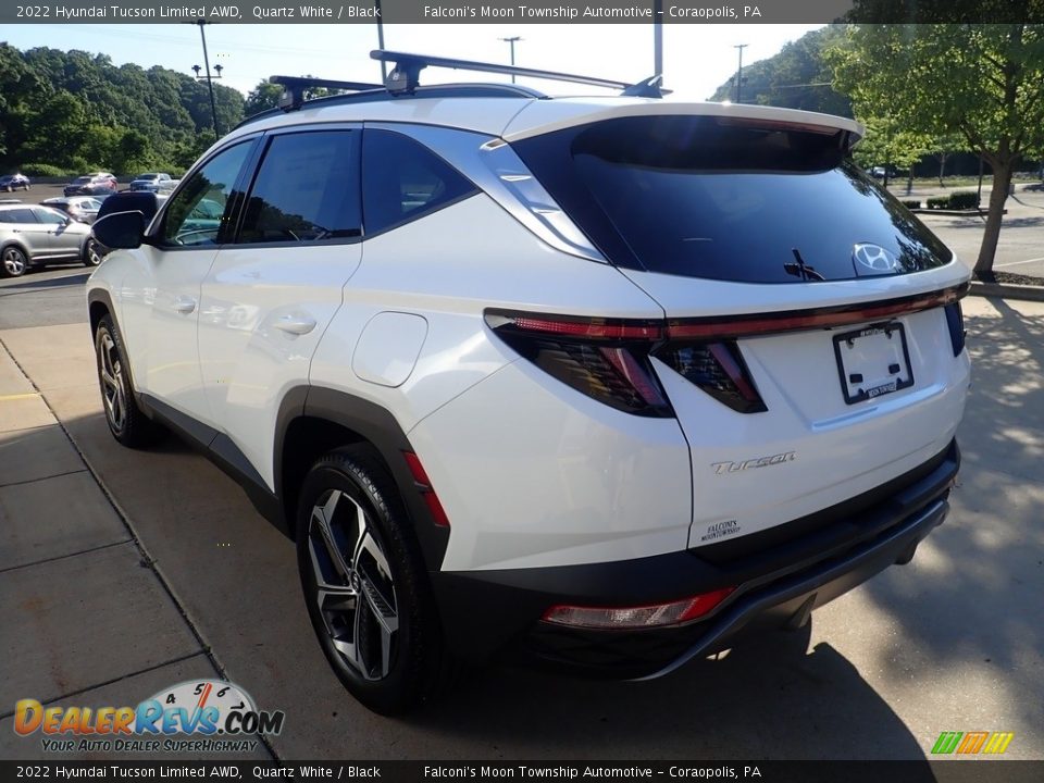 2022 Hyundai Tucson Limited AWD Quartz White / Black Photo #5