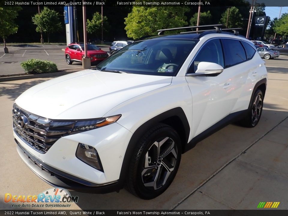 2022 Hyundai Tucson Limited AWD Quartz White / Black Photo #7