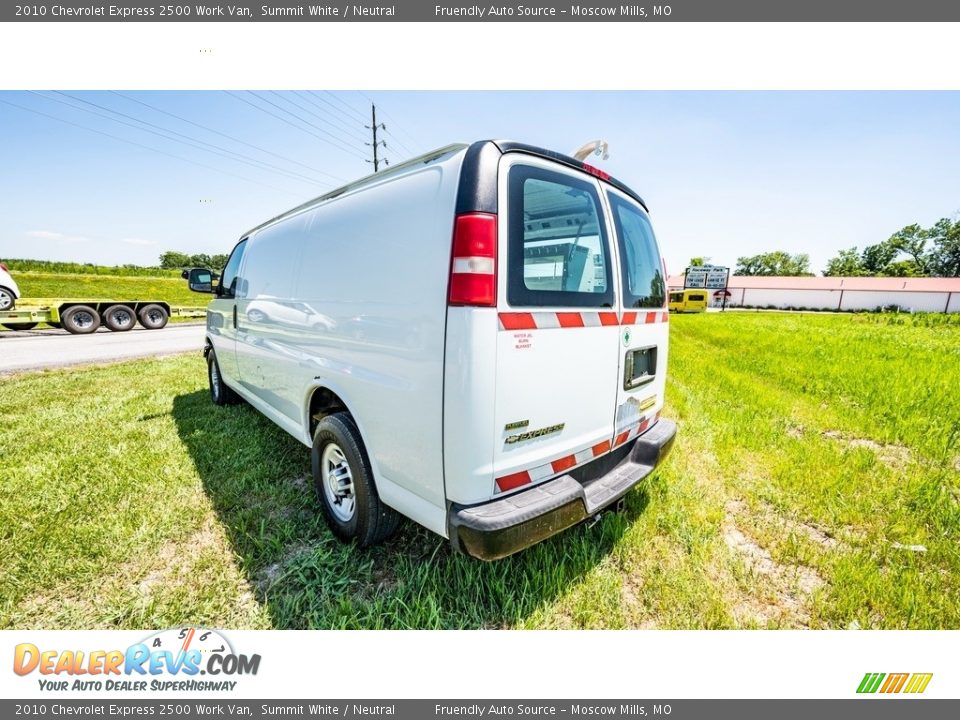 2010 Chevrolet Express 2500 Work Van Summit White / Neutral Photo #6