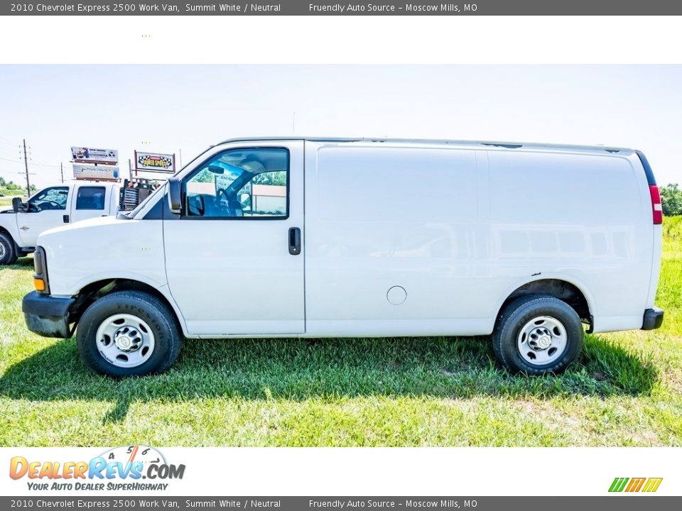 2010 Chevrolet Express 2500 Work Van Summit White / Neutral Photo #7