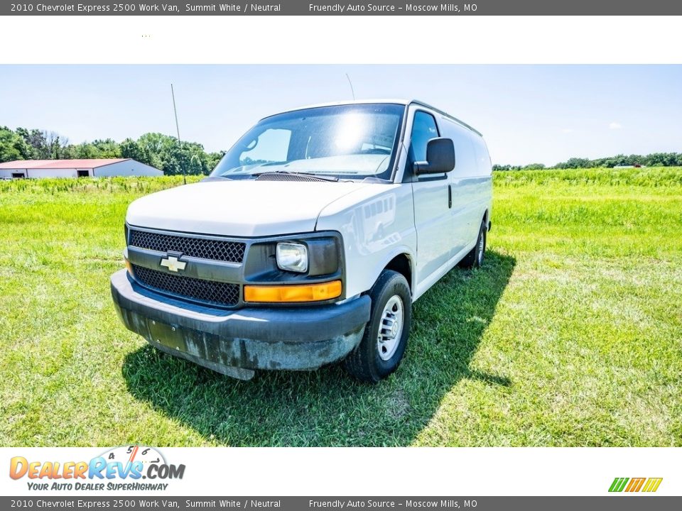 2010 Chevrolet Express 2500 Work Van Summit White / Neutral Photo #8