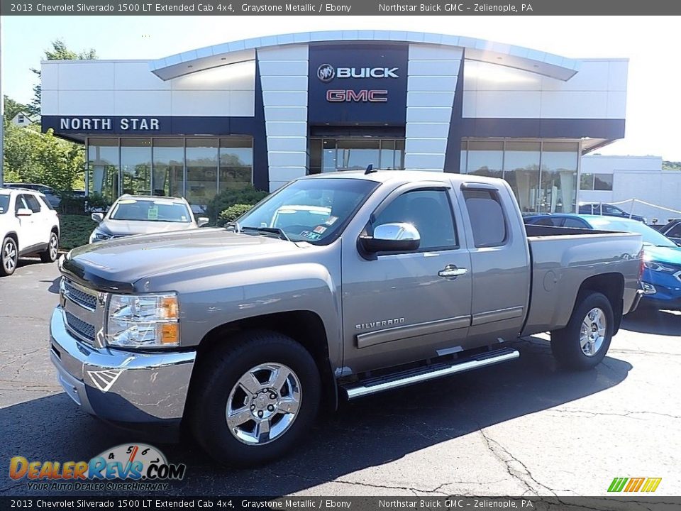 2013 Chevrolet Silverado 1500 LT Extended Cab 4x4 Graystone Metallic / Ebony Photo #1