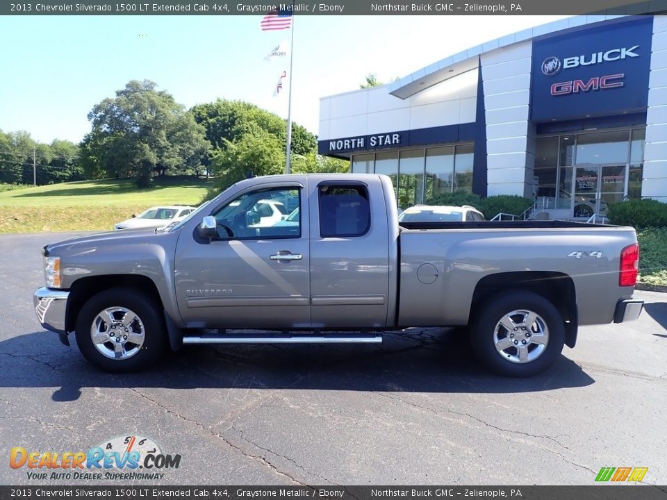 2013 Chevrolet Silverado 1500 LT Extended Cab 4x4 Graystone Metallic / Ebony Photo #2