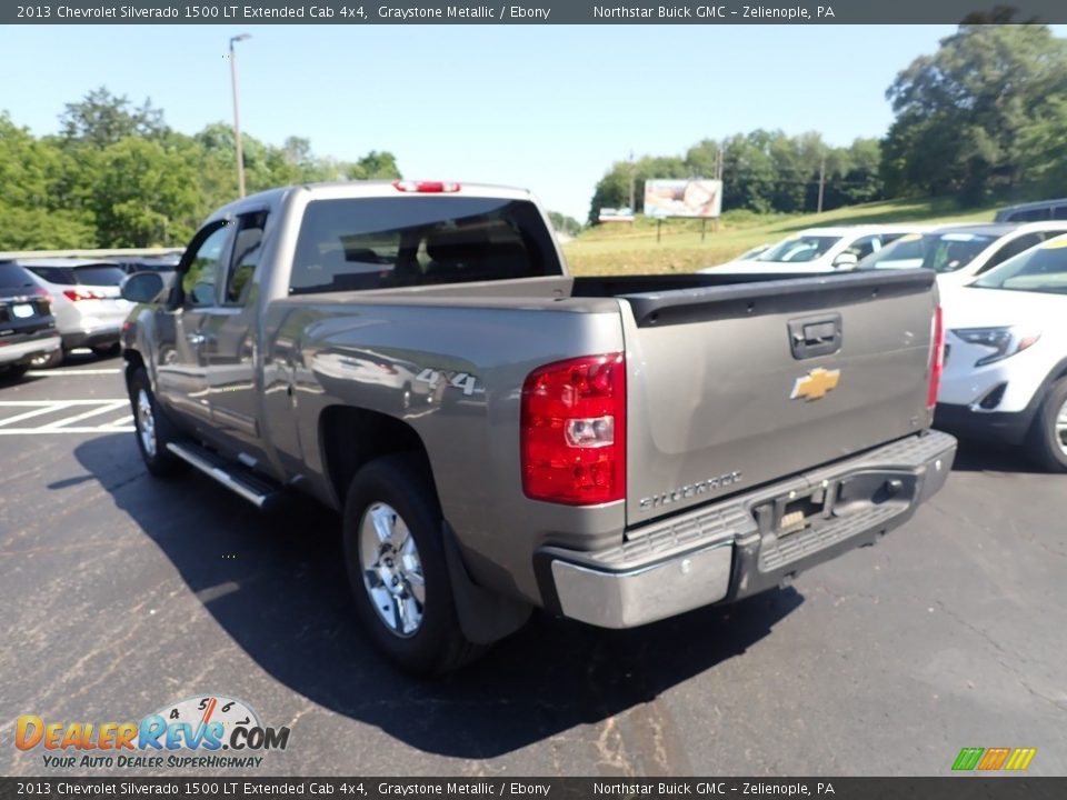 2013 Chevrolet Silverado 1500 LT Extended Cab 4x4 Graystone Metallic / Ebony Photo #3