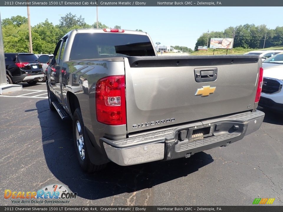 2013 Chevrolet Silverado 1500 LT Extended Cab 4x4 Graystone Metallic / Ebony Photo #4