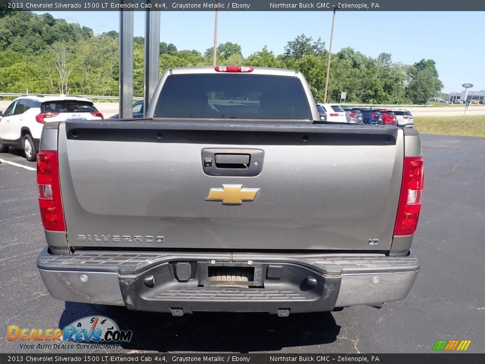 2013 Chevrolet Silverado 1500 LT Extended Cab 4x4 Graystone Metallic / Ebony Photo #5