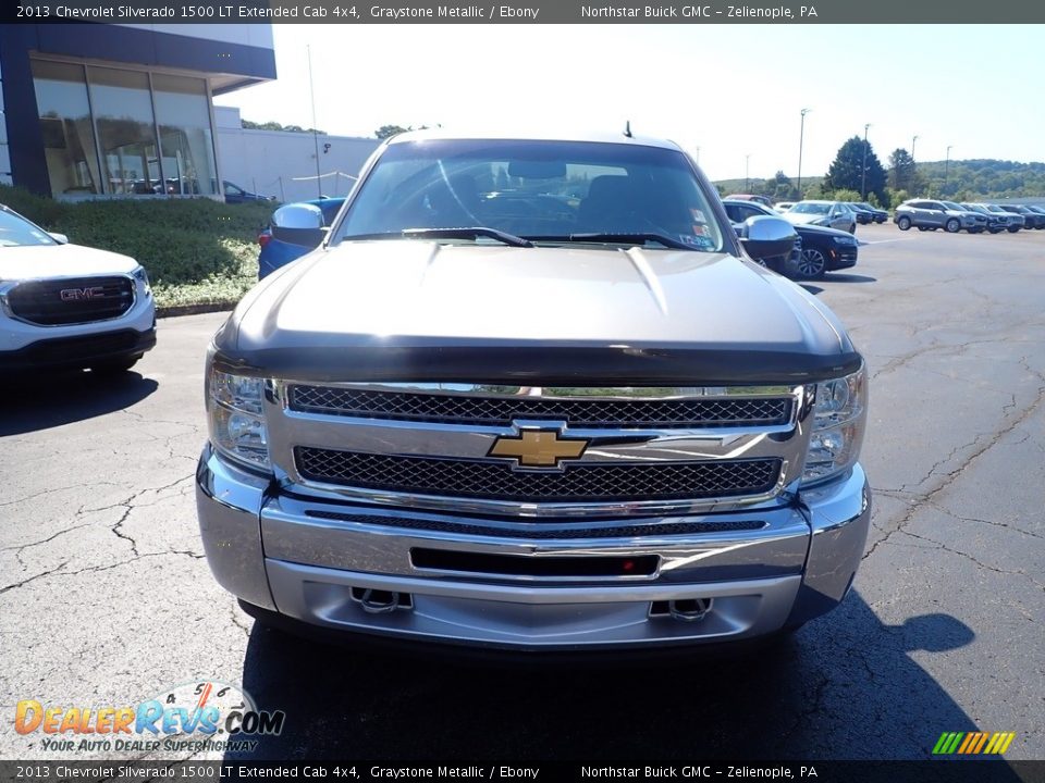 2013 Chevrolet Silverado 1500 LT Extended Cab 4x4 Graystone Metallic / Ebony Photo #11