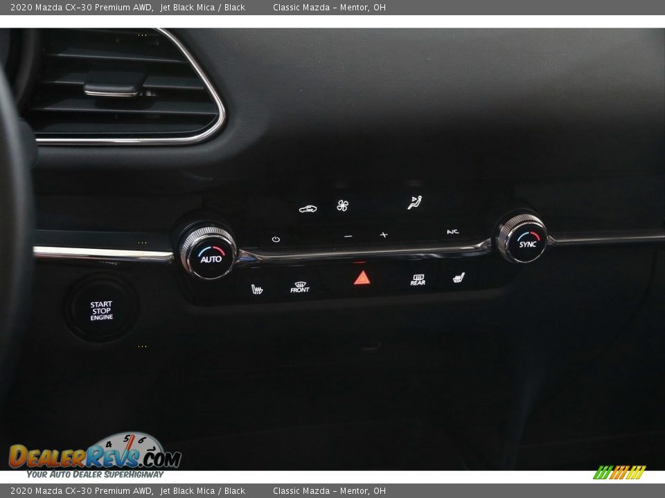 2020 Mazda CX-30 Premium AWD Jet Black Mica / Black Photo #13