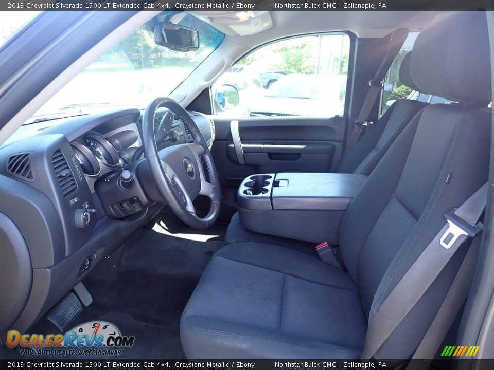2013 Chevrolet Silverado 1500 LT Extended Cab 4x4 Graystone Metallic / Ebony Photo #20