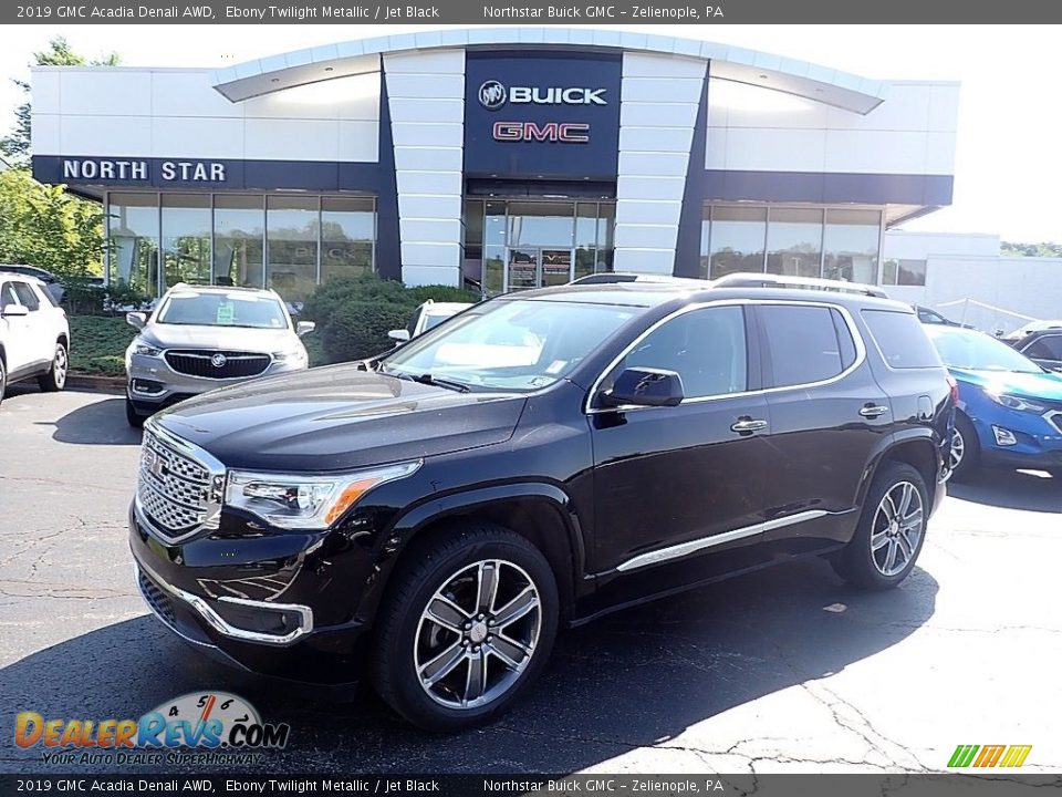 2019 GMC Acadia Denali AWD Ebony Twilight Metallic / Jet Black Photo #1