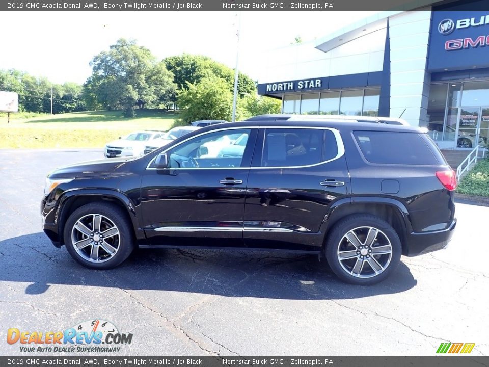 2019 GMC Acadia Denali AWD Ebony Twilight Metallic / Jet Black Photo #2