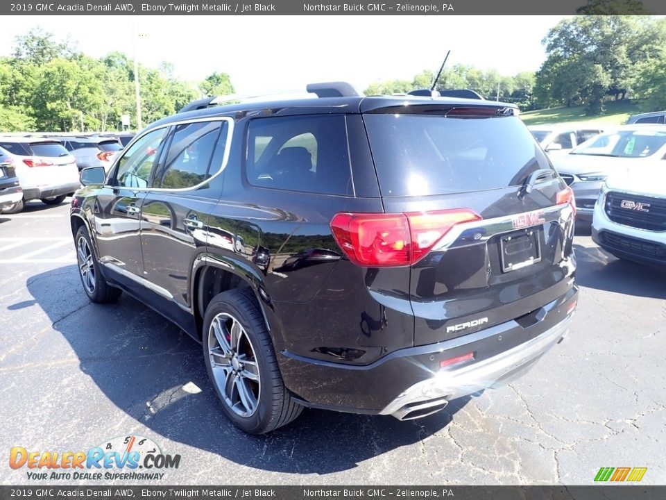 2019 GMC Acadia Denali AWD Ebony Twilight Metallic / Jet Black Photo #3
