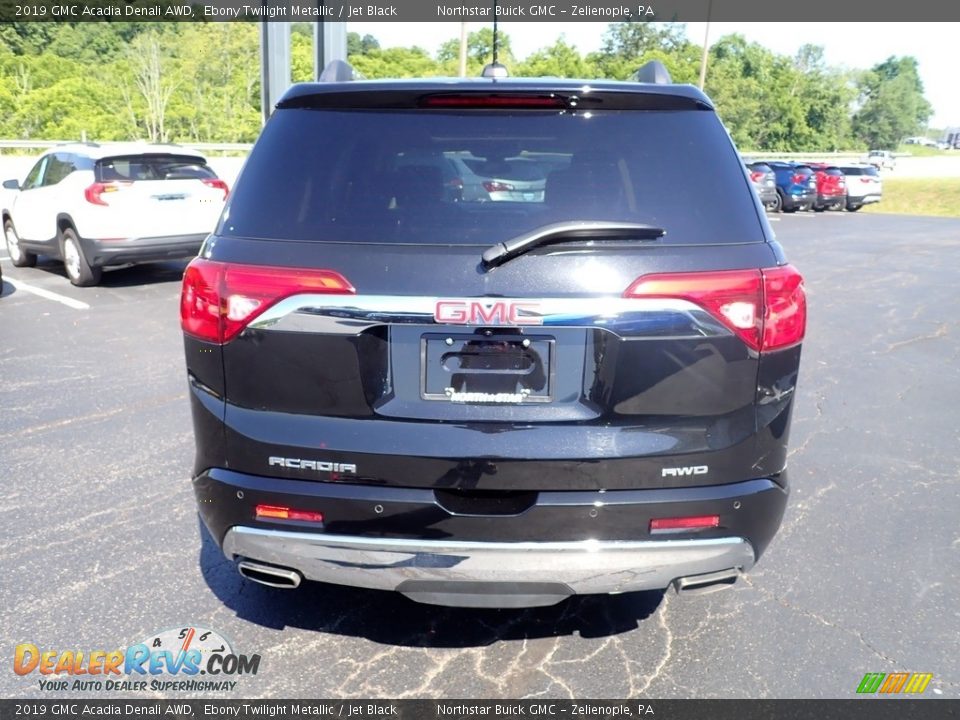 2019 GMC Acadia Denali AWD Ebony Twilight Metallic / Jet Black Photo #5