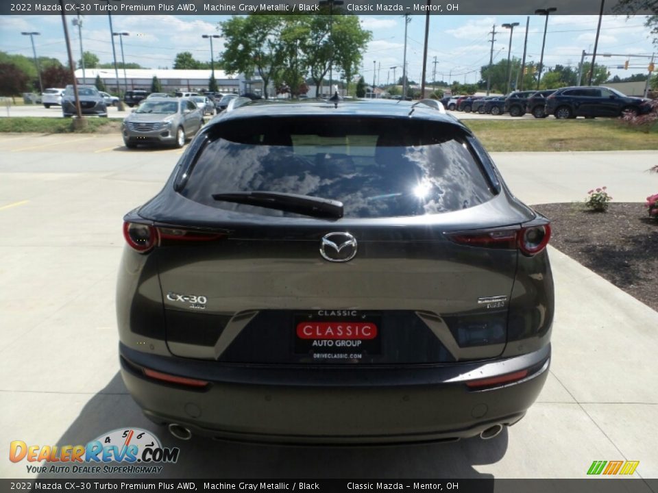 2022 Mazda CX-30 Turbo Premium Plus AWD Machine Gray Metallic / Black Photo #5