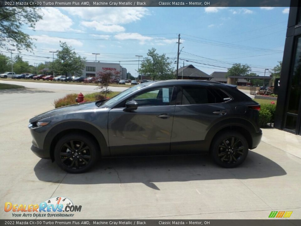2022 Mazda CX-30 Turbo Premium Plus AWD Machine Gray Metallic / Black Photo #6