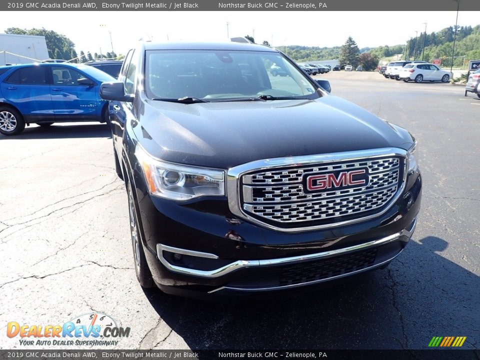 2019 GMC Acadia Denali AWD Ebony Twilight Metallic / Jet Black Photo #10