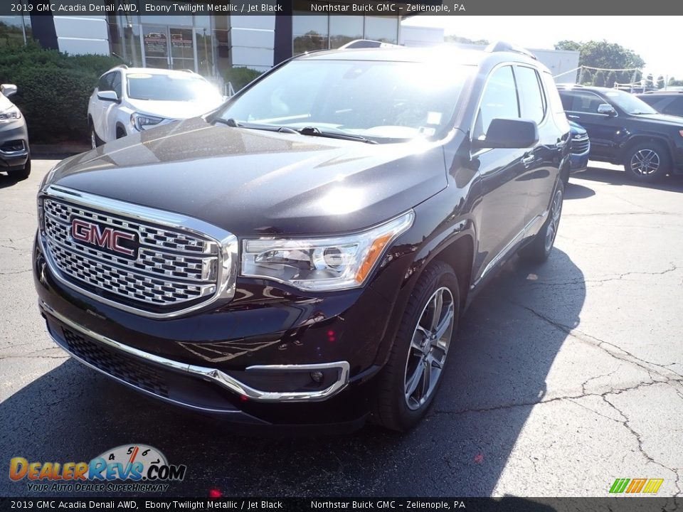 2019 GMC Acadia Denali AWD Ebony Twilight Metallic / Jet Black Photo #12