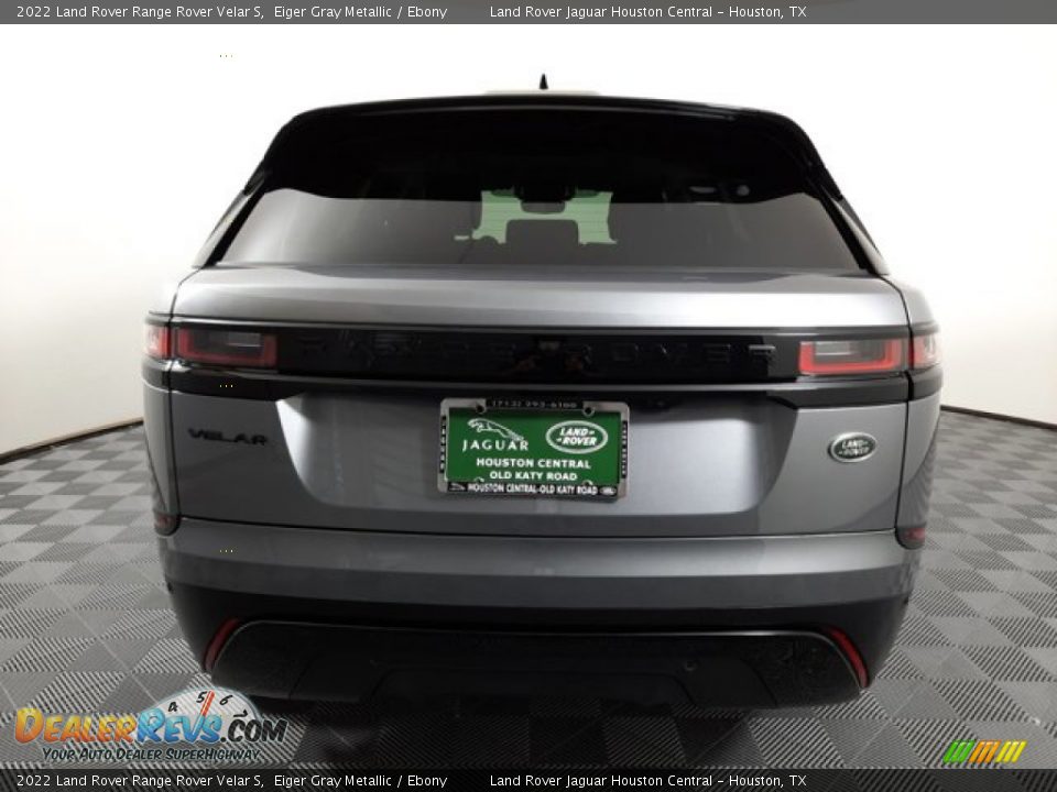 2022 Land Rover Range Rover Velar S Eiger Gray Metallic / Ebony Photo #7