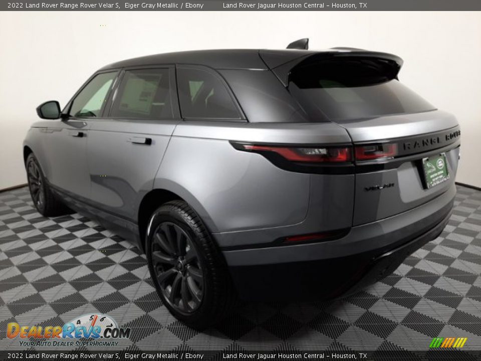 2022 Land Rover Range Rover Velar S Eiger Gray Metallic / Ebony Photo #10