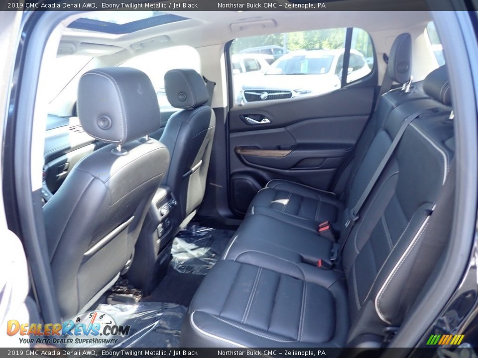 2019 GMC Acadia Denali AWD Ebony Twilight Metallic / Jet Black Photo #18