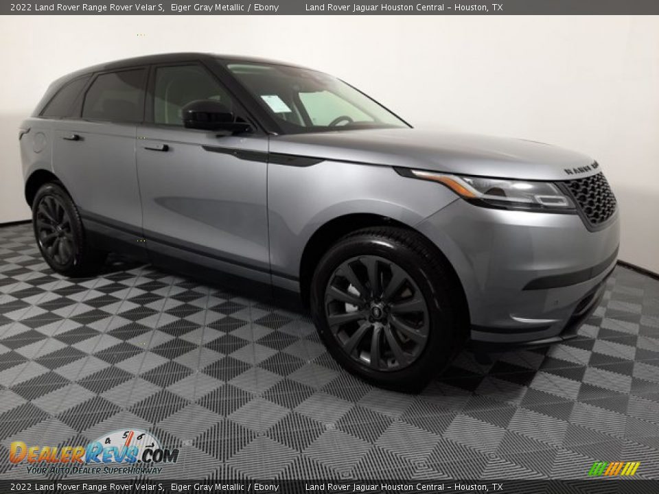 2022 Land Rover Range Rover Velar S Eiger Gray Metallic / Ebony Photo #12