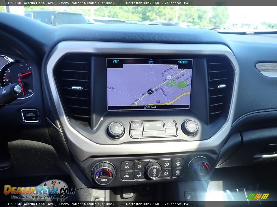 2019 GMC Acadia Denali AWD Ebony Twilight Metallic / Jet Black Photo #25