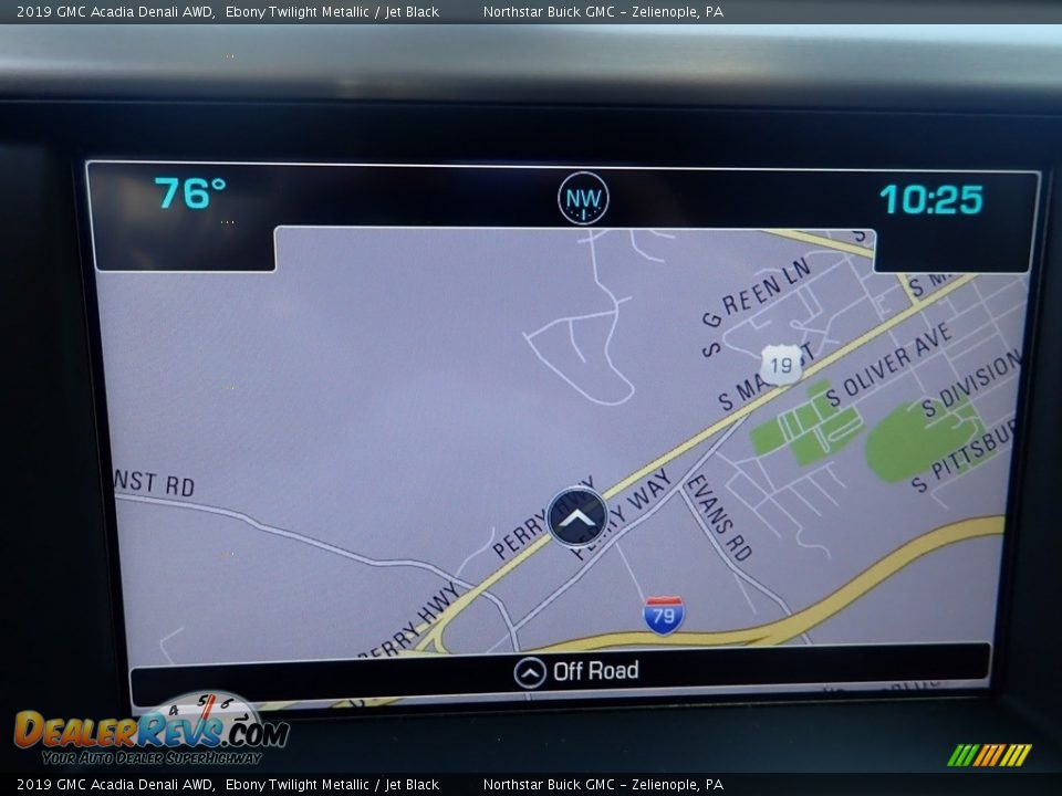 2019 GMC Acadia Denali AWD Ebony Twilight Metallic / Jet Black Photo #27