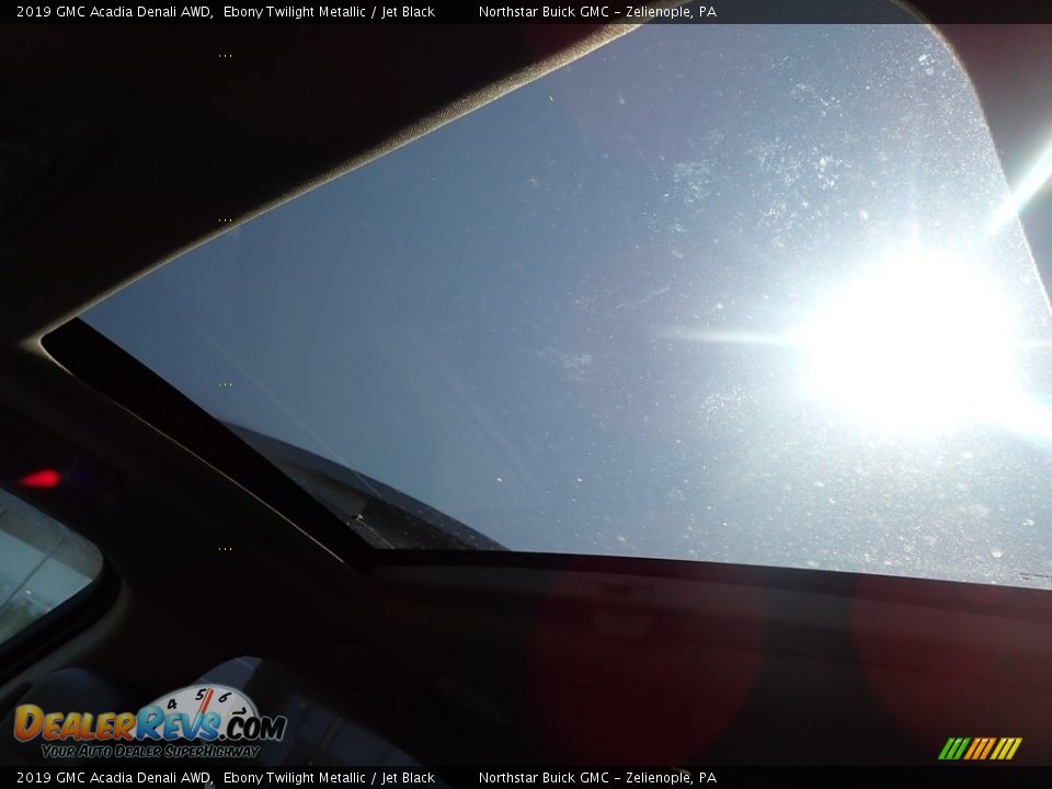 2019 GMC Acadia Denali AWD Ebony Twilight Metallic / Jet Black Photo #28