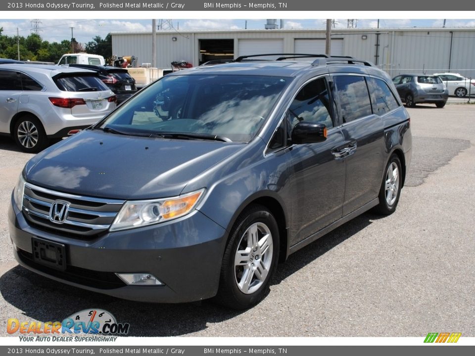 2013 Honda Odyssey Touring Polished Metal Metallic / Gray Photo #1